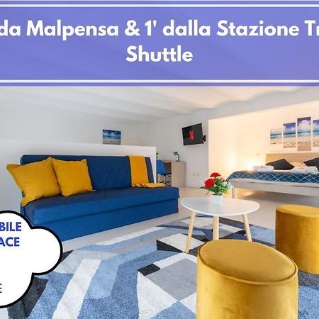 10' Da Malpensa & 1' Dalla Stazione TreniShuttle Apartment ซอมมา ลอมบาร์โด ภายนอก รูปภาพ