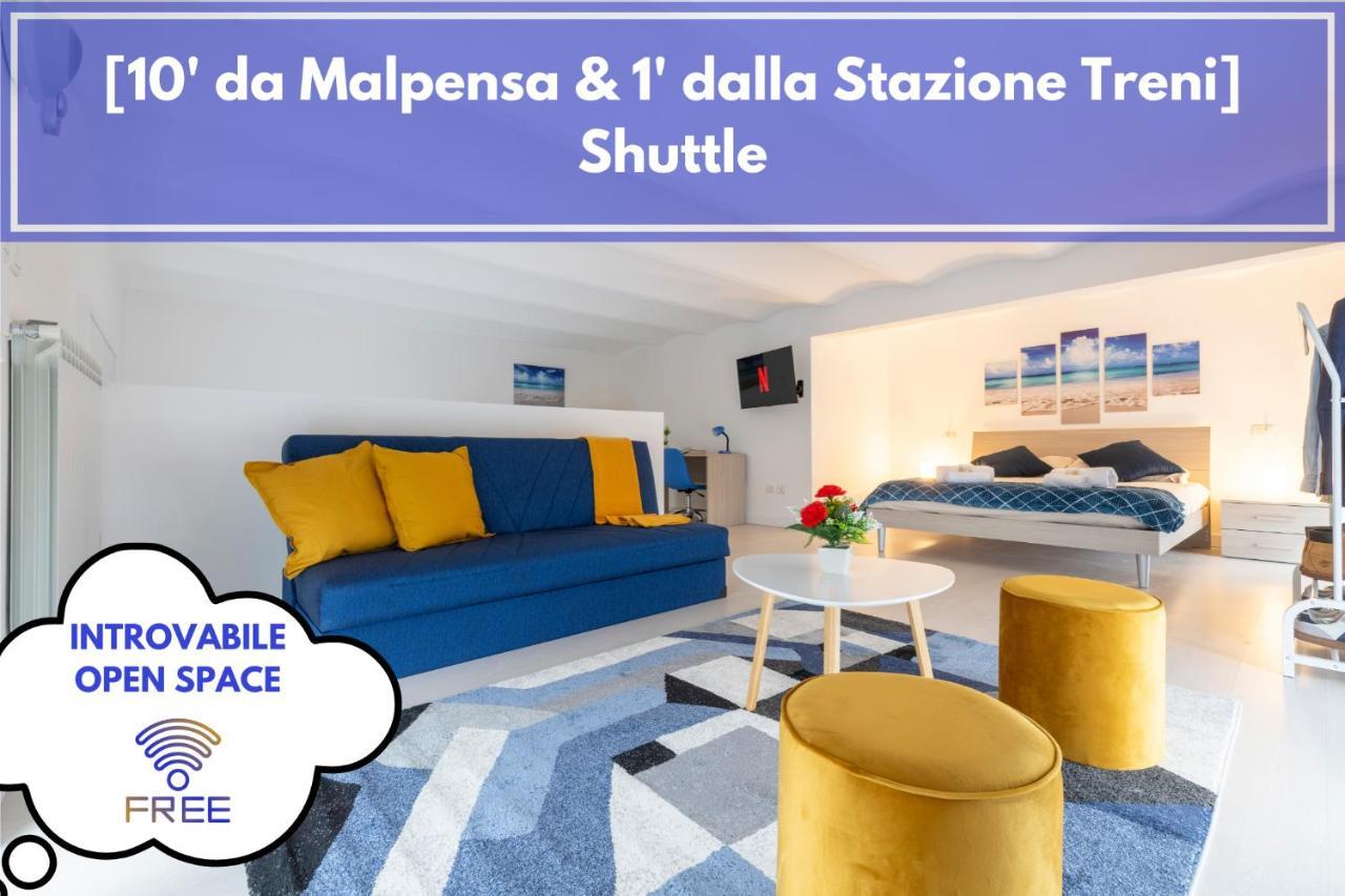 10' Da Malpensa & 1' Dalla Stazione TreniShuttle Apartment ซอมมา ลอมบาร์โด ภายนอก รูปภาพ